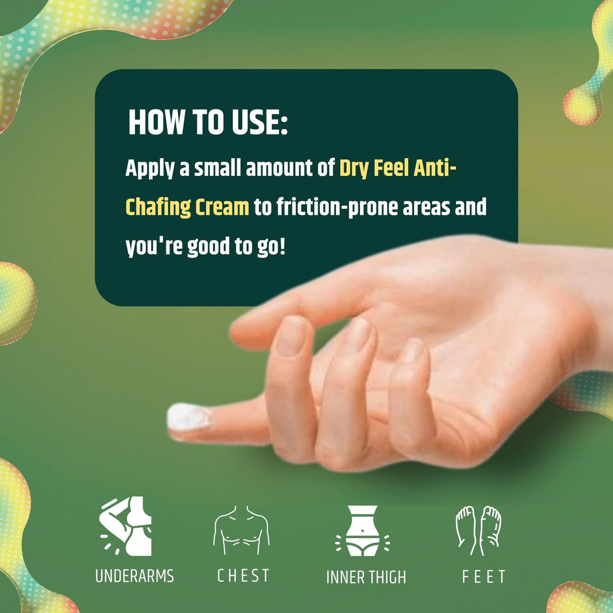 Dry Feel Anti-Chafing Cream